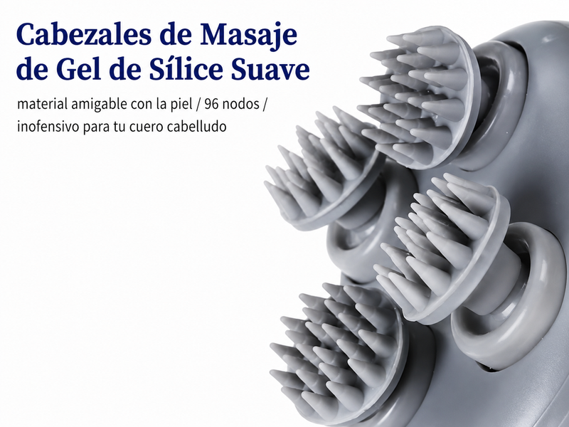 Masajeador eléctrico de cuero cabelludo